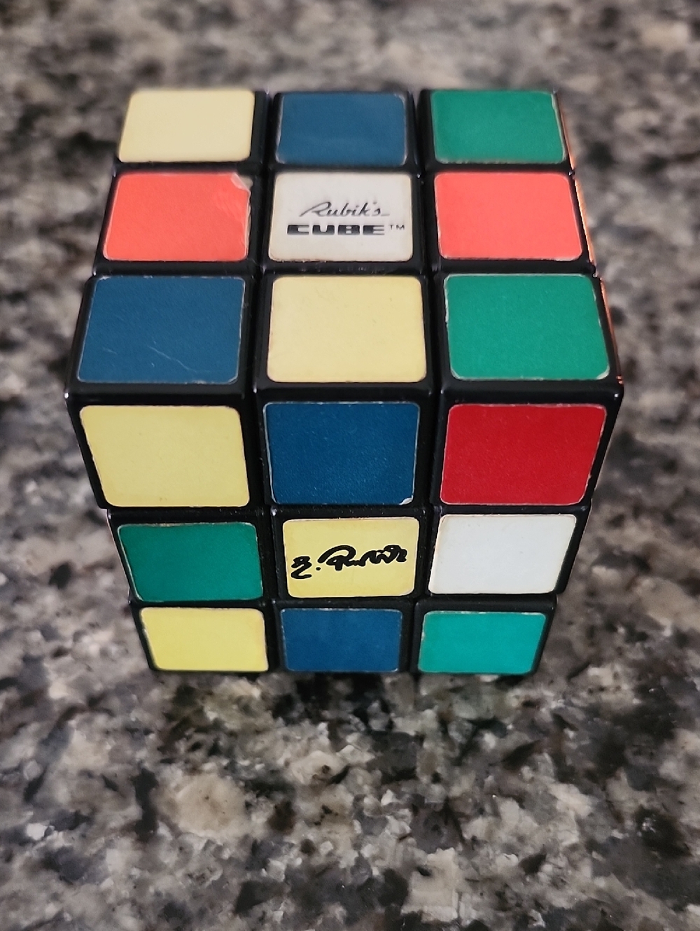 Vtg 1988 Rubik's Cube Classic 3x3 Puzzle